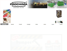 Tablet Screenshot of prochima.it